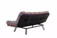 3-sits bäddsoffa Atelier del Sofa Misa Multicolor Mjuk Lättskött Tyg 175x110x40 cm - Bäddsoffor - 8683342977982 - 7