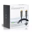 Aktiva Optiska Ultra High Speed HDMI Kabel med Ethernet | HDMI Kontakt | HDMI Kontakt | 8K@60Hz | 48 Gbps | 75.0 m | Rund | PVC | Svart | Presentbox - HDMI-kablar - 5412810318322 - 69