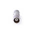 BNC Adapter | BNC Hona | BNC Hona | Nickelplaterad | 50 Ohm | Rak | Metall | Silver | 10 st. | Kuvert - Videoadaptrar - 5412810298532 - 3