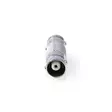 BNC Adapter | BNC Hona | BNC Hona | Nickelplaterad | 50 Ohm | Rak | Metall | Silver | 10 st. | Kuvert - Videoadaptrar - 5412810298532 - 15
