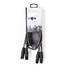Balanserad ljudkabel | 2x XLR 3-Pin Hane | 2x XLR 3-Pin Hona | Nickelplaterad | 1.50 m | Rund | PVC | Mörkgrå | Kartonghylsa - Ljudkablar - 5412810295692 - 3