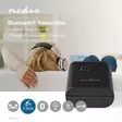 Bluetooth®-sändare | Ingång för audio/video/dataanslutningar: 1x 3.5 mm | AptX Low latency / AptX / SBC | Up to 2 Devices | Svart - Radioapparater - 5412810266722 - 5