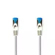 CAT6a nätverkskabel | S/FTP | RJ45 hane | RJ45 hane | 0.50 m | Snagless | Rund | LSZH | Grå | Kuvert - Dator och nätverk - 5412810325832 - 1