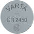 Litium Knappcellsbatteri CR2450 3 V 1-Blister - Knapparbatterier - 4008496270972 - 3