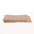 Trädgårdsstol Hanah Home My006 Brun Massivt Trä 59x90x44 cm - Trädgårdsstolar och soffor - 8683742129202 - 3