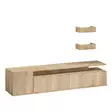 TV-bänk Hanah Home Alika Ek Spånskiva 180x45x35 cm - TV-bänkar - 8683342484732 - 3