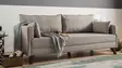 3-sits bäddsoffa Atelier del Sofa Bella Cream Polyester 208x81x85 cm - Bäddsoffor - 8681875547672 - 8