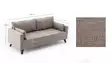 3-sits bäddsoffa Atelier del Sofa Bella Cream Polyester 208x81x85 cm - Bäddsoffor - 8681875547672 - 11