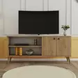 TV-bänk Hanah Home Everest 1572 Ek Spånskiva 138x60x29,5 cm - TV-bänkar - 8683342214452 - 2