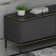 TV-bänk Hanah Home Imaj Antracit Spånskiva 180x45,2x35 cm - TV-bänkar - 8683743528042 - 4