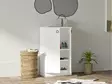Förvaringsskåp Hanah Home Defne Vit Spånskiva 60x100x31,6 cm - Skåp och byråer - 8683342740142 - 2