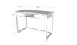 Skrivbord Hanah Home Ogene Furu Spånskiva Metall 105x77x55 cm - Skrivbord - 8681875826302 - 7