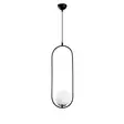 Taklampa Opviq Mudoni Svart Vit Järn Glas 20 x 15 cm - Tak- och vägglampor - 8681875649192 - 3