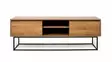TV-bänk Hanah Home Laxus 140 Valnöt Spånskiva 140x50x40 cm - TV-bänkar - 8681875391282 - 2