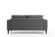 2-sits soffa Atelier del Sofa Nordic Mörkgrå Polyester 180x90x85 cm - Soffor - 8681875774412 - 8