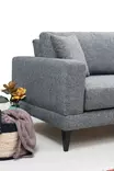 2-sits soffa Atelier del Sofa Nordic Mörkgrå Polyester 180x90x85 cm - Soffor - 8681875774412 - 3