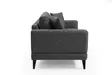 2-sits soffa Atelier del Sofa Nordic Mörkgrå Polyester 180x90x85 cm - Soffor - 8681875774412 - 7