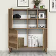 Förvaringsskåp Hanah Home Pulse Valnöt Spånskiva 100x115x30 cm - Skåp och byråer - 8681875413182 - 2