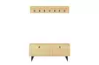 Hallmöbel Hanah Home Rupa Ek Spånskiva 113x48,5x35 cm - Möbler - 8683342460712 - 5