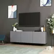 TV-bänk Hanah Home Afro Antracit Spånskiva 150x44x31 cm - TV-bänkar - 8683743316182 - 4