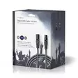 DMX adapterkabel | XLR 3-stifts hane | XLR 3-stifts hona | Nickelplaterad | 20.0 m | Rund | PVC | Mörkgrå | Presentbox - Ljudkablar - 5412810296002 - 67