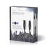 DMX adapterkabel | XLR 3-stifts hane | XLR 3-stifts hona | Nickelplaterad | 10.0 m | Rund | PVC | Mörkgrå | Presentbox - Ljudkablar - 5412810295982 - 4