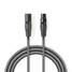DMX adapterkabel | XLR 3-stifts hane | XLR 3-stifts hona | Nickelplaterad | 20.0 m | Rund | PVC | Mörkgrå | Presentbox - Ljudkablar - 5412810296002 - 2