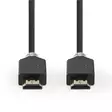 High Speed HDMI kabel med Ethernet | HDMI Kontakt | HDMI Kontakt | 4K@60Hz | ARC | 18 Gbps | 2.00 m | Rund | PVC | Antracit | Låda - HDMI-kablar - 5412810264452 - 10