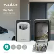 Valv | Key Safe | Kombinations Dial Lock | Inomhus och utomhus | Grå / Svart - Nyckelfinnare - 5412810323012 - 5