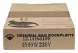Kokplatta Original Part Number 12.14463.196 + 150.040 - Reservdelar - W4-40002 - 80