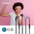 Trådbundna Hörlurar | 3.5 mm | Kabellängd: 1.20 m | Inbygd mikrofon | Volymkontroll | Svart - In-ear hörlurar - 5412810412532 - 5