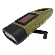 Out-Zone Solar LED hand crank flashlight - Ficklampor - 6438014337852 - 1