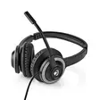 PC headset | On-Ear | Stereo | USB Type-A / USB Type-C | Mikrofon som kan vikas undan | Svart - Nedis produkter - 5412810418572 - 40