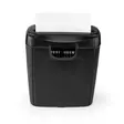 Dokumentförstörare | Strip Cut | 6x A4-sidor | 10 l | Säkerhetsstandard: DIN 2 | Svart - Skrivbordstillbehör - 5412810336692 - 50