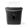 Dokumentförstörare | Cross Cut | 6x A4-sidor | 12 l | Säkerhetsstandard: DIN 4 | Svart - Skrivbordstillbehör - 5412810329472 - 50