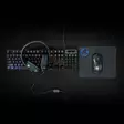 Gaming Combo Kit | 5-i-1 | Tangentbord, headset, mus och musmatta | Svart | QWERTY | US Layout - Spelprodukter - 5412810411382 - 30