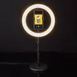 Ringljus | 10 inch | 120 LED's | 2700 - 6700 K | Skrivbord | Svart - Fotostudio och belysning - 5412810408832 - 52