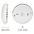 SMART-SMOKE10 ZigBee Smart rökdetektor - Larm och sensorer - 8712412585342 - 55
