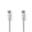 Satellite & Antenn kabel | F Hane | F Hane | Nickelplaterad | 50 dB | 75 Ohm | Dubbelskärmad | 3.00 m | Rund | PVC | Vit | Låda - Antennkablar - 5412810289592 - 1