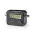 Satellit-signalstyrka Meter | 950-2400 MHz | Ingångskänslighet: 83 dB | Utnivå: 102 dBuV | Svart - Nedis produkter - 5412810305902 - 7