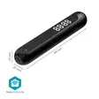 SmartLife hopprep | Bluetooth® | Dubbel hallsensor | LED | PVC | 3.00 m | Dragsko / Sladdlösa bollar | Svart - Nedis produkter - 5412810447312 - 55