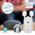 SmartLife Robot med Gardin | Stångskena | Draperier / Gardiner | Batteridriven / USB ström | 4000 mAh | Bluetooth® | Vit - Övrig automation och fjärrstyrning - 5412810419692 - 51