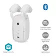 SmartLife Robot med Gardin | Stångskena | Draperier / Gardiner | Batteridriven / USB ström | 4000 mAh | Bluetooth® | Vit - Övrig automation och fjärrstyrning - 5412810419692 - 1