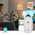 SmartLife Robot med Gardin | Stångskena | Draperier / Gardiner | Batteridriven / USB ström | 4000 mAh | Bluetooth® | Vit - Övrig automation och fjärrstyrning - 5412810419692 - 52