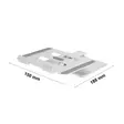 Tablet Stativ | Fullständigt justerbar | Silver - Ställningar - 5412810451722 - 55