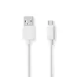 USB-kabel | USB 2.0 | USB-A Hane | USB Micro-B Hane | 480 Mbps | Nickelplaterad | 2.00 m | Rund | PVC | Vit | Låda - Dator och nätverk - 5412810401352 - 1