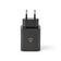 Väggladdare | 30 W | PD3.0 27W / PD3.0 30W / QC3.0 | Snabbladdnings funktion | 1.5 / 2.0 / 2.5 / 3.0 A | Antal utgångar: 1 | USB-C | Automatiskt val av Spänning | Svart - Nätladdare - 5412810330102 - 3