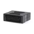 SCART-adapter | SCART Hona | SCART Hona | Nickelplaterad | Rak | ABS | Svart | 1 st. | Låda - Nedis produkter - 5412810426782 - 1