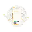 CAT7 nätverkskabel | S/FTP | RJ45 hane | RJ45 hane | 20.0 m | Snagless | Rund | LSZH | Vit | Label - Dator och nätverk - 5412810452842 - 66