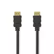 High Speed HDMI kabel med Ethernet | HDMI Kontakt | HDMI Kontakt | 4K@60Hz | ARC | 18 Gbps | 5.00 m | Rund | PVC | Svart | Label - HDMI-kablar - 5412810454662 - 1